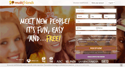 Desktop Screenshot of mobifriends.com