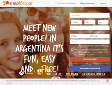 Tablet Screenshot of mobifriends.com.ar